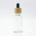 15ml 30ml boston round glass type glass perfume bottle with pump sprayer Round-955A